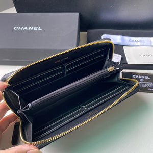 Chanel Flap Wallet Grained shiny calfskin AP2739 Black - Default Title - View 7