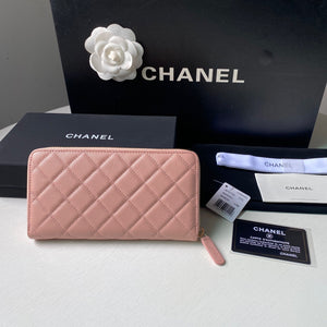 Chanel Flap Wallet Grained shiny calfskin AP2739 pink - Default Title - View 2