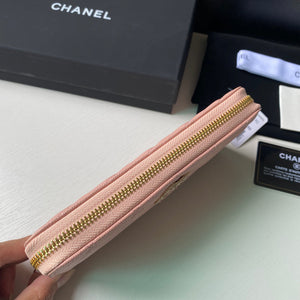 Chanel Flap Wallet Grained shiny calfskin AP2739 pink - Default Title - View 6