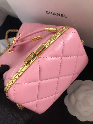 Chanel AP2750 Bucket Bag Shoulder Bag Lambskin Pink - Default Title - View 8