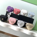 Chanel AP2784 Heart Clutch with Chain Lambskin Gold-Tone Metal
