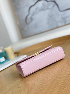 Chanel AP2946 Phone Holder Clutch with Chain Lambskin Pink - Default Title - View 7