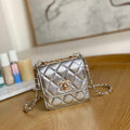 Chanel AP3020 Clutch with chain lambskin gold tone metal Sliver - Default Title - View 1