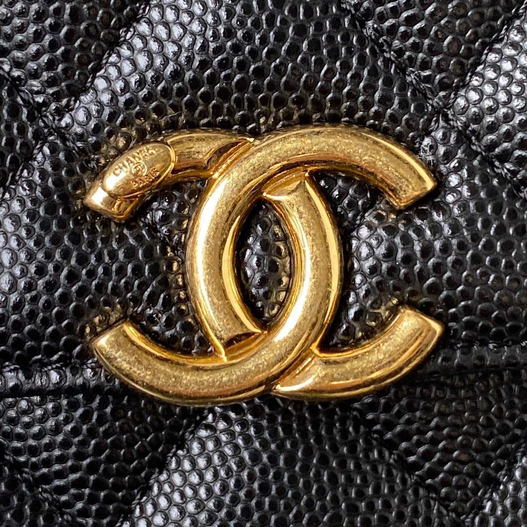 Chanel AP3021 Mini Flap Bag WOC Calfskin Phone bag Black - Default Title - View 3