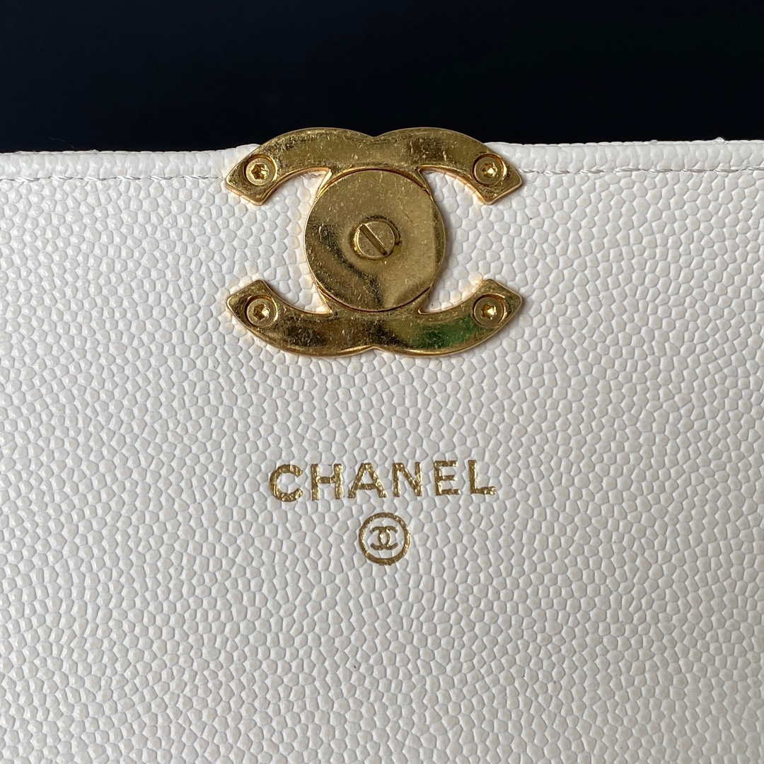 Chanel AP3021 Mini Flap Bag WOC Calfskin Phone bag White - Default Title - View 8