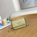Chanel AP3036 Clutch With Chain lambskin Green - Default Title - View 1