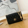 Chanel AP3043 WALLET ON CHAIN Lambskin & Gold-Tone Metal Black - Default Title - View 1