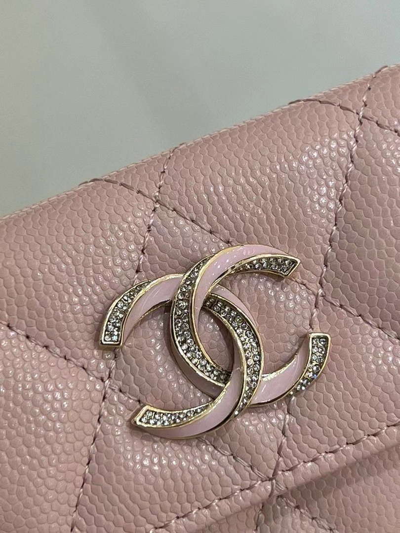 Chanel AP3128 23S Flap Card Holder Calfskin CC65025