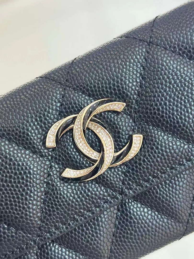 Chanel AP3128 23S Flap Card Holder Calfskin CC65028