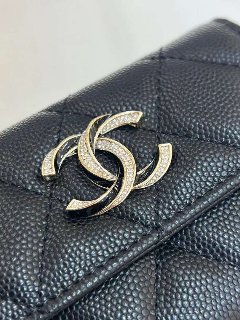 Chanel AP3128 23S Flap Card Holder Calfskin CC65028