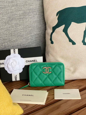 Chanel AP3185 23S Flap Card Holder Calfskin CC65076 - Default Title - View 1