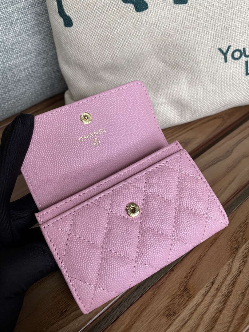 Chanel AP3186 23S Flap Card Holder Calfskin CC65030