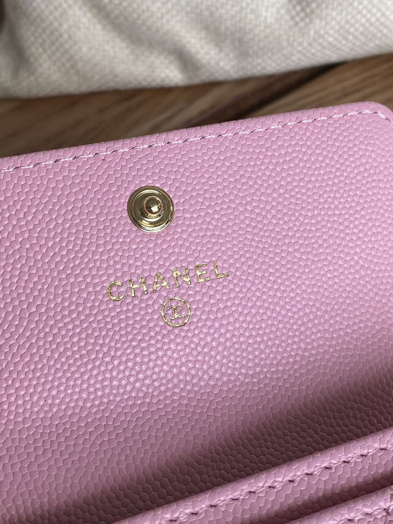 Chanel AP3186 23S Flap Card Holder Calfskin CC65030