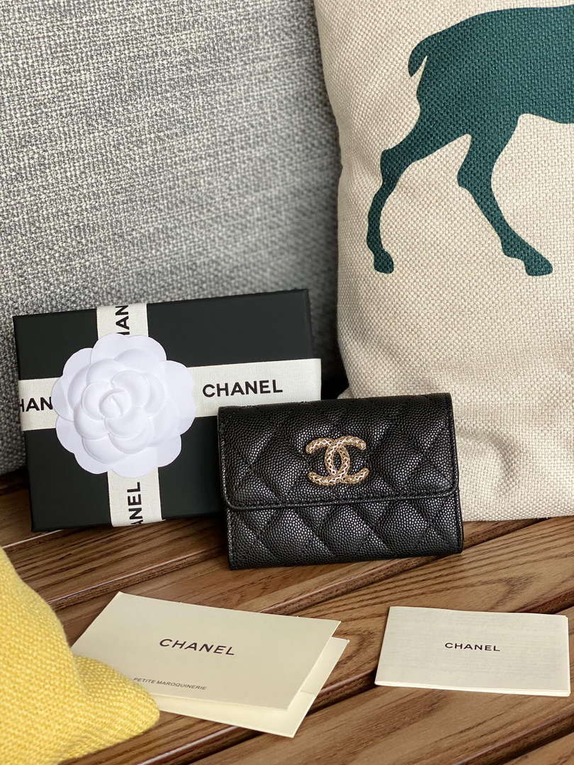 Chanel AP3186 23S Flap Card Holder Calfskin CC65031 - Default Title - View 1