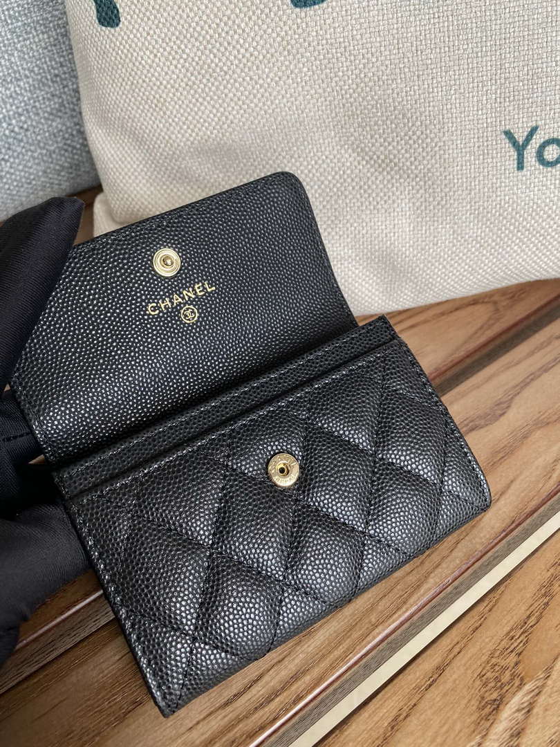 Chanel AP3186 23S Flap Card Holder Calfskin CC65031