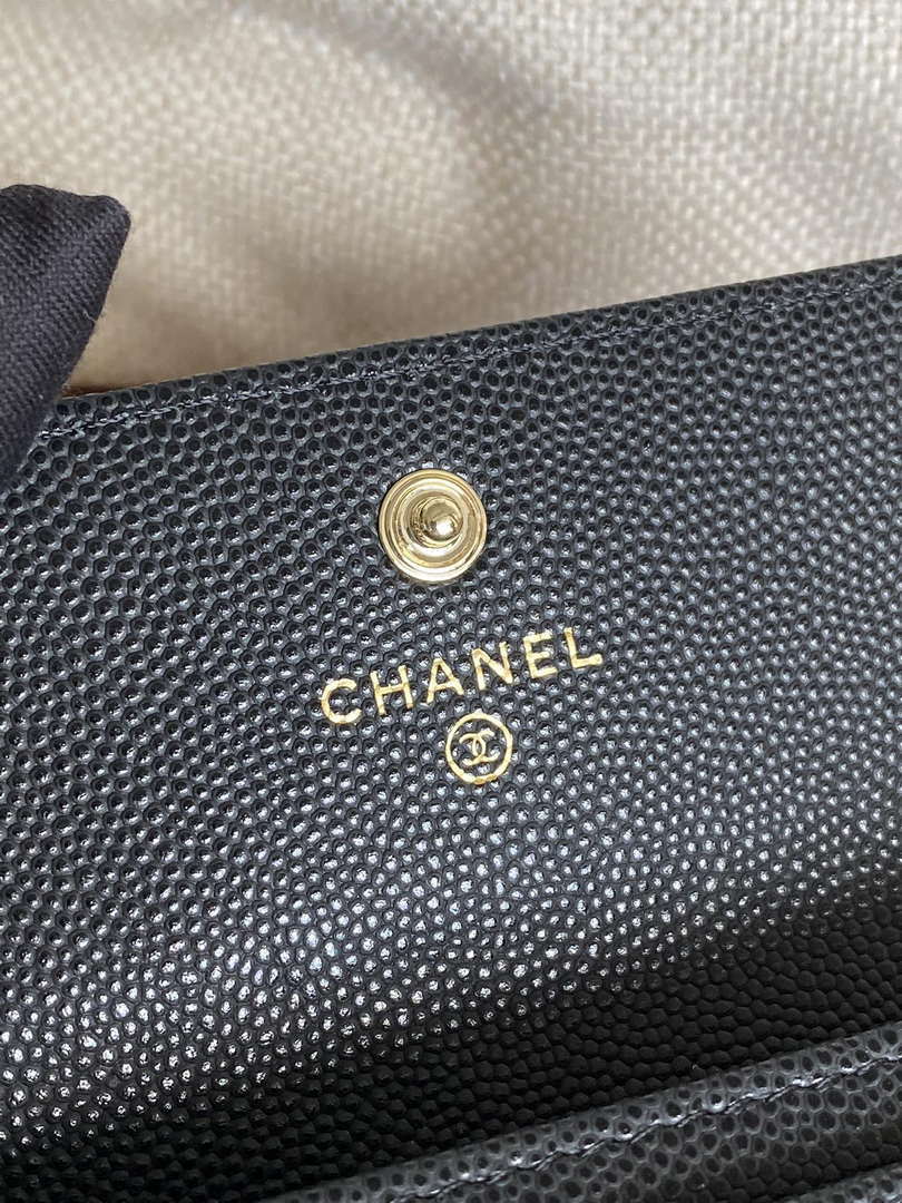 Chanel AP3186 23S Flap Card Holder Calfskin CC65031