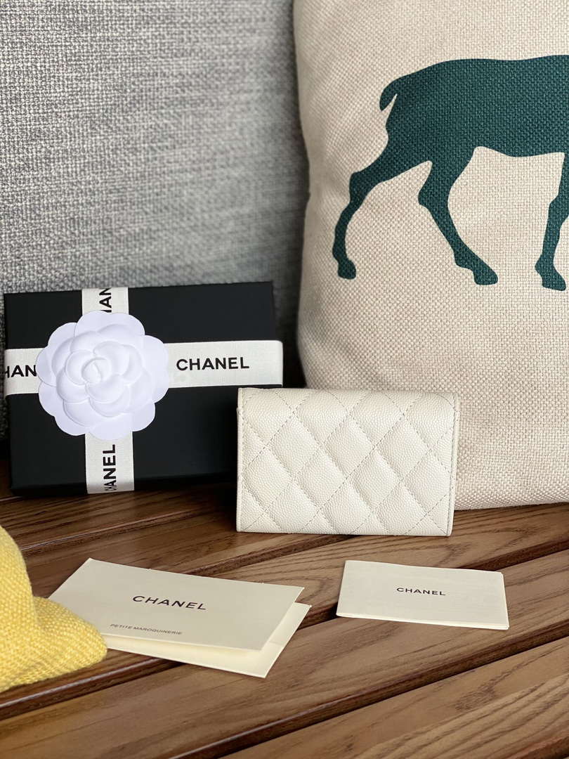 Chanel AP3186 23S Flap Card Holder Calfskin CC65032