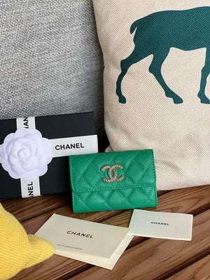 Chanel AP3186 23S Flap Card Holder Calfskin CC65033 - Default Title - View 1