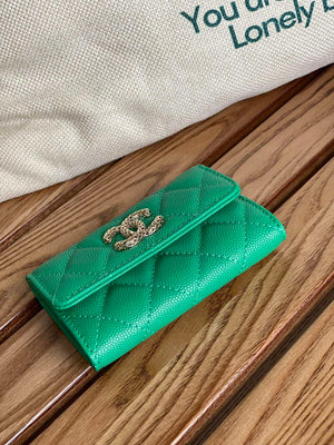 Chanel AP3186 23S Flap Card Holder Calfskin CC65033 - Default Title - View 3