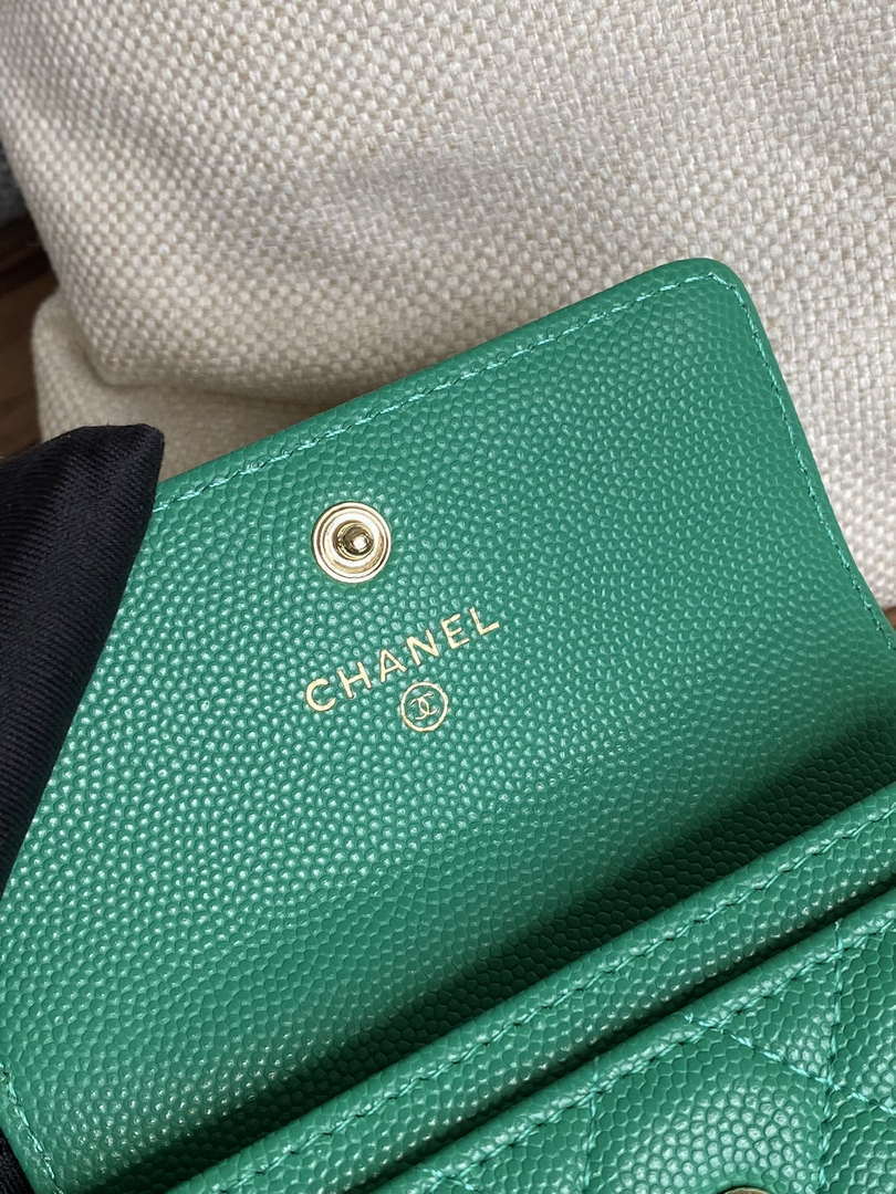 Chanel AP3186 23S Flap Card Holder Calfskin CC65033