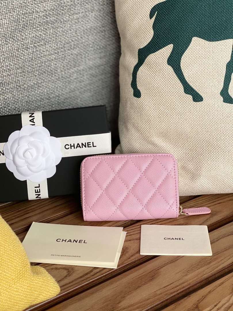 Chanel AP3225 Card Holder Calfskin CC65020