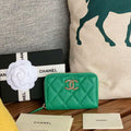 Chanel AP3225 Card Holder Calfskin CC65021 - Default Title - View 1