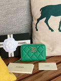 Chanel AP3225 Card Holder Calfskin CC65021