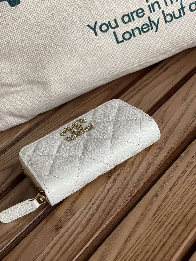 Chanel AP3225 Card Holder Calfskin CC65022