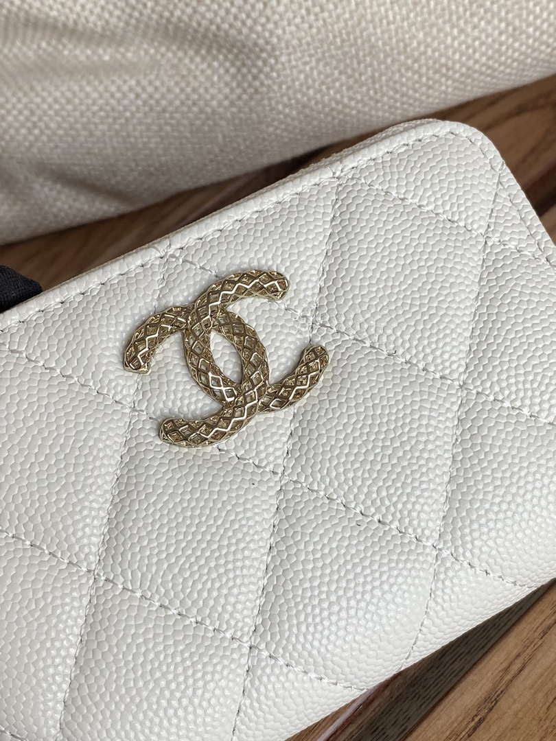 Chanel AP3225 Card Holder Calfskin CC65022