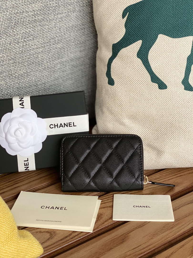 Chanel AP3225 Card Holder Calfskin CC65023