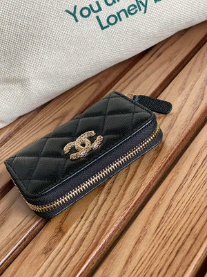 Chanel AP3225 Card Holder Calfskin CC65023 - Default Title - View 3