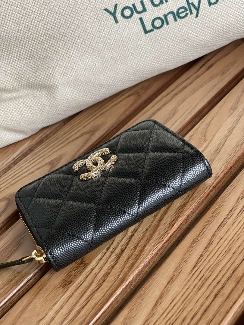 Chanel AP3225 Card Holder Calfskin CC65023