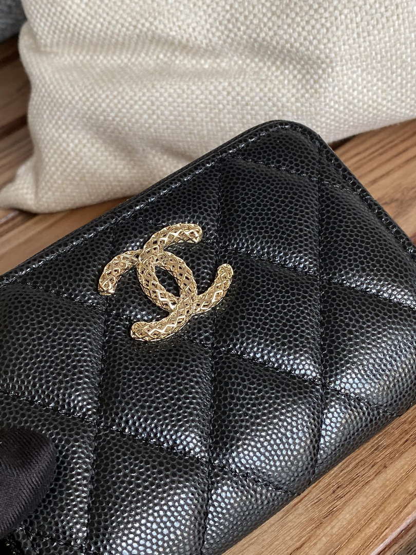 Chanel AP3225 Card Holder Calfskin CC65023