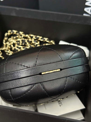 Chanel AP3252 Clutch With Chain Lambskin Black - Default Title - View 5
