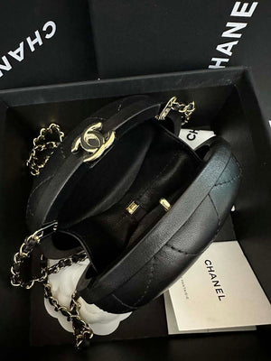 Chanel AP3252 Clutch With Chain Lambskin Black - Default Title - View 8