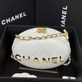 Chanel AP3252 Clutch With Chain Lambskin White - Default Title - View 1