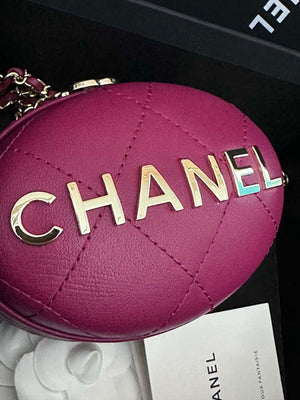 Chanel AP3252 Clutch With Chain Lambskin Wine Red - Default Title - View 7
