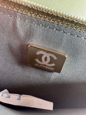 Chanel AP3267 19 Wallet on Chain Woc Shiny Lambskin Green - Silver - View 7