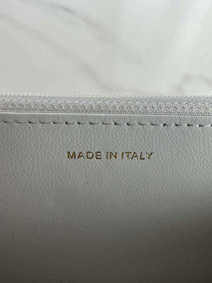 Chanel AP3267 19 Wallet on Chain Woc Shiny Lambskin White - Silver - View 9