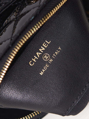 Chanel AP3345 Shell bag Patent Calfskin Black - Default Title - View 9