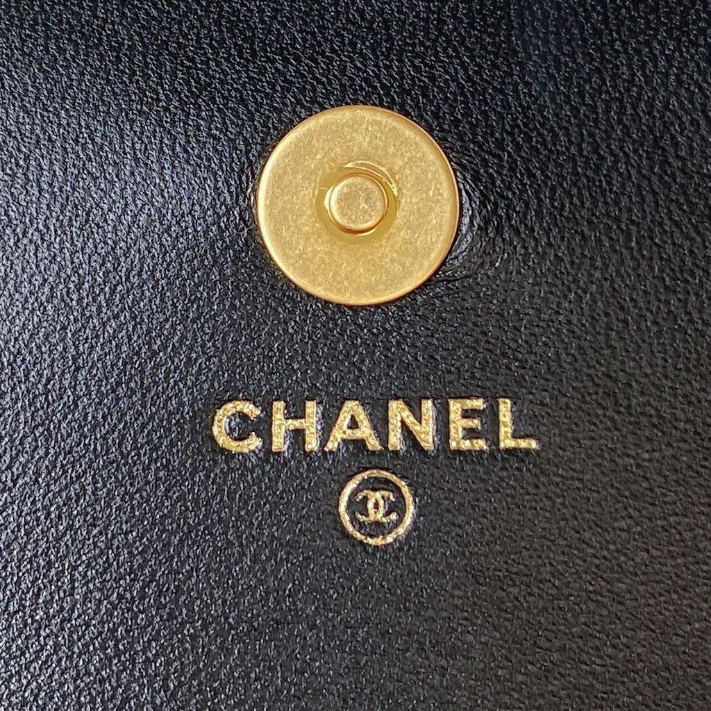 Chanel AP3363 Flap Baguette Bag Lambskin Black