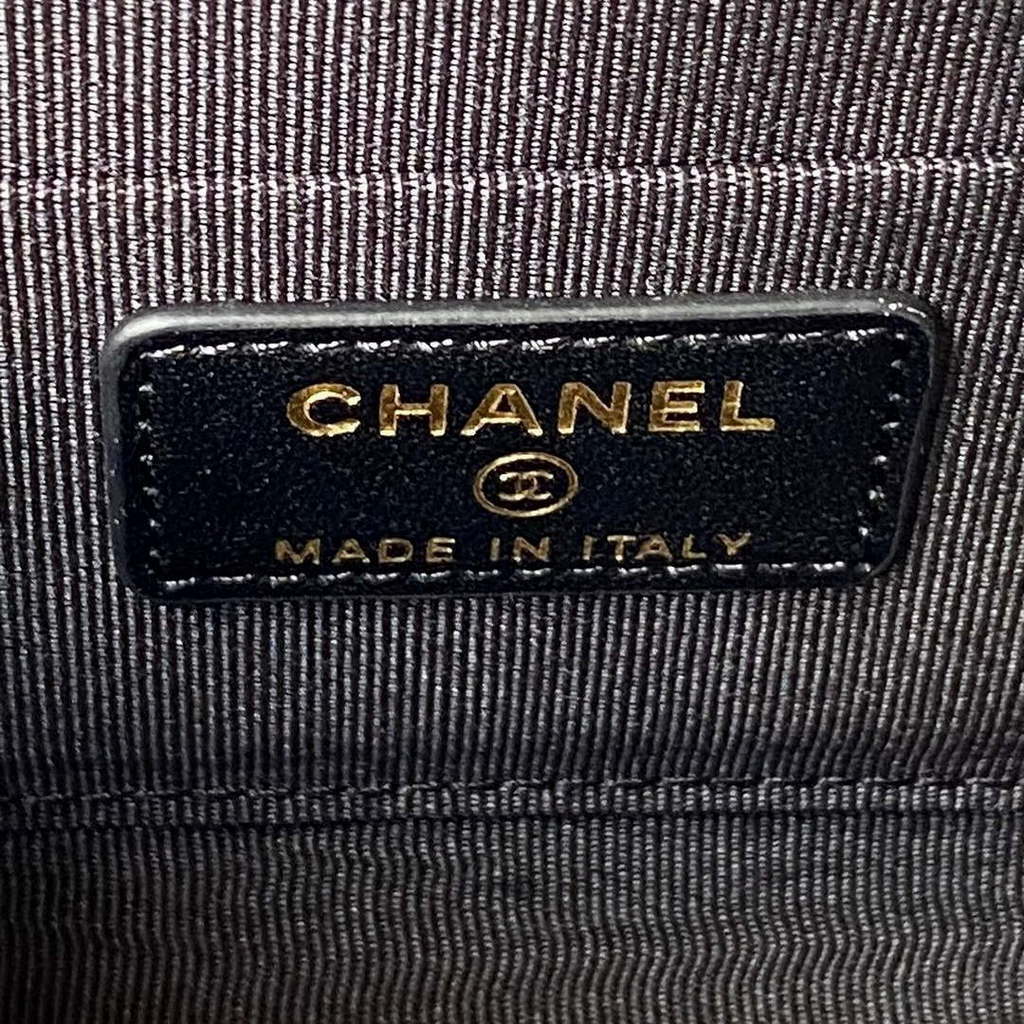 Chanel AP3426 Woc Mini Flap Bag Lambskin 17cm Black