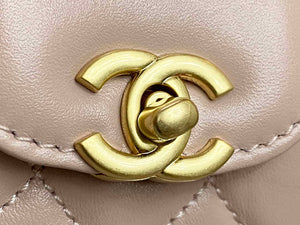 Chanel AP3435 Shiny aged calfskin & gold-tone metal Pink - Default Title - View 6