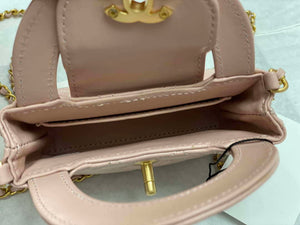 Chanel AP3435 Shiny aged calfskin & gold-tone metal Pink - Default Title - View 7