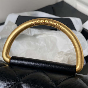 Chanel AP3485 Clutch With Chain Shiny Lambskin & Gold-Tone Metal Black - Default Title - View 4