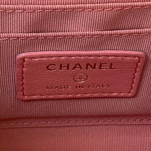 Chanel AP3513 Woc Clutch With Chain lambskin Imitation Pearls Enamel & Gold Pink - Default Title - View 9