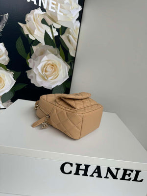 Chanel Ap3753 CLASSIC MINI Backpack Calfskin Apricot - Default Title - View 7
