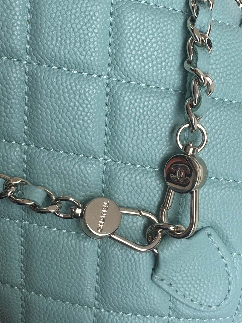 Chanel Ap3753 CLASSIC MINI Backpack Calfskin Lake Blue - Default Title - View 8