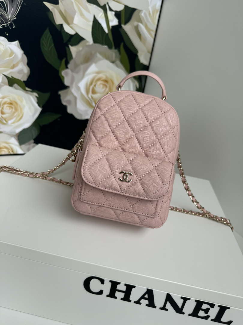 Chanel Ap3753 CLASSIC MINI Backpack Calfskin Pink - Default Title - View 1