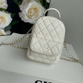 Chanel Ap3753 CLASSIC MINI Backpack Calfskin White - Default Title - View 1